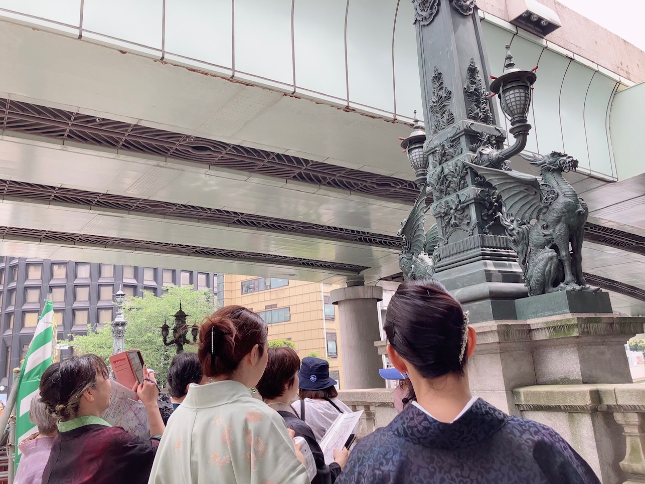【着物でお出かけ和なび】ガイドさんによる日本橋まち歩きツアー＆ランチ